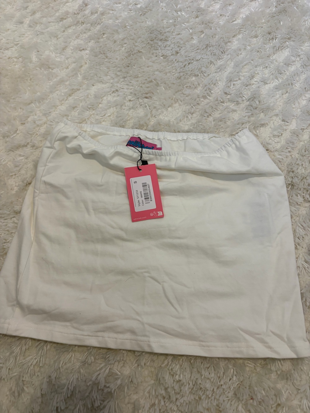 White mini Skirt - edikted